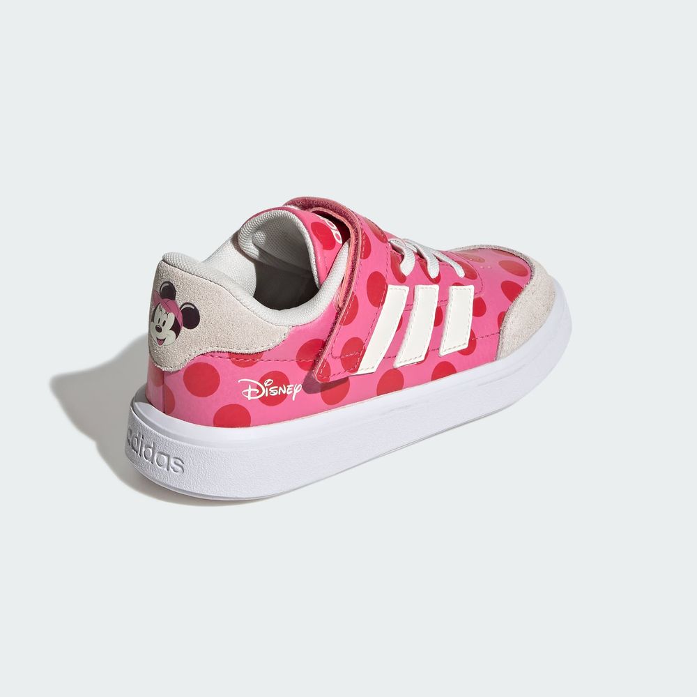 Foto 5 pulgar | Tenis Courtblock Adidas X Disney Minnie Mouse Kids Adidas Rosa Niños