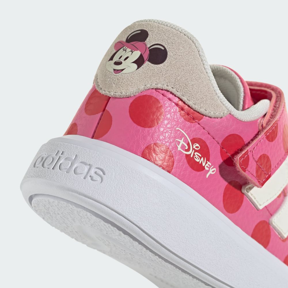 Foto 6 pulgar | Tenis Courtblock Adidas X Disney Minnie Mouse Kids Adidas Rosa Niños