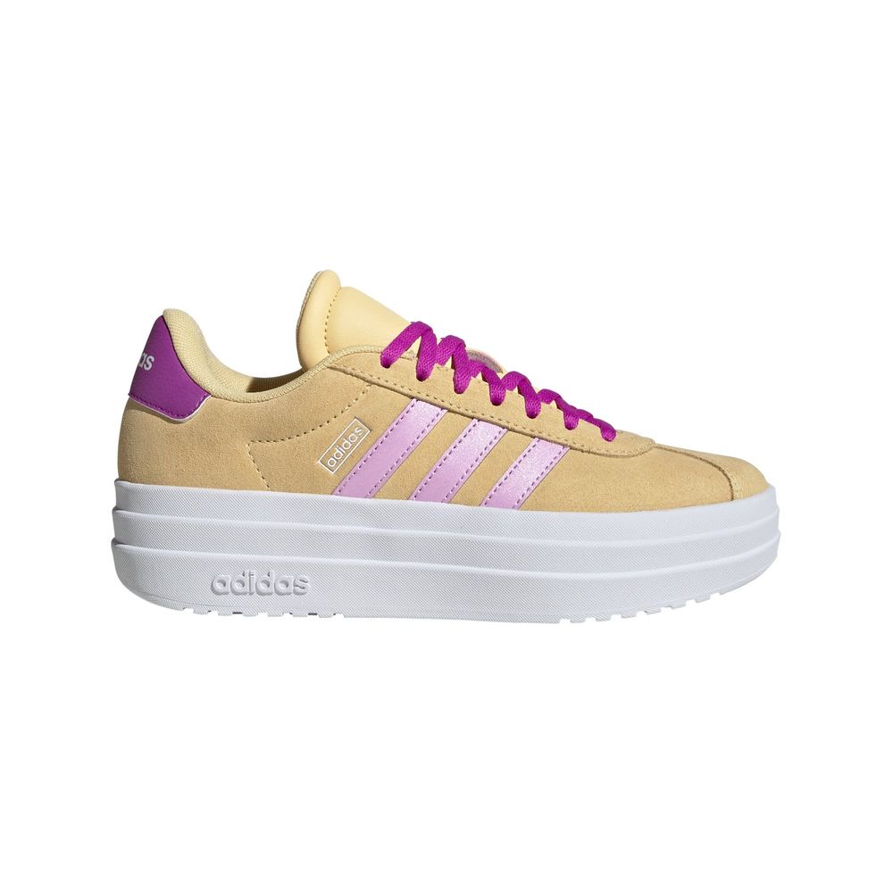 Foto 2 pulgar | Tenis Adidas Vl Court Bold Kids Adidas Naranja Niños