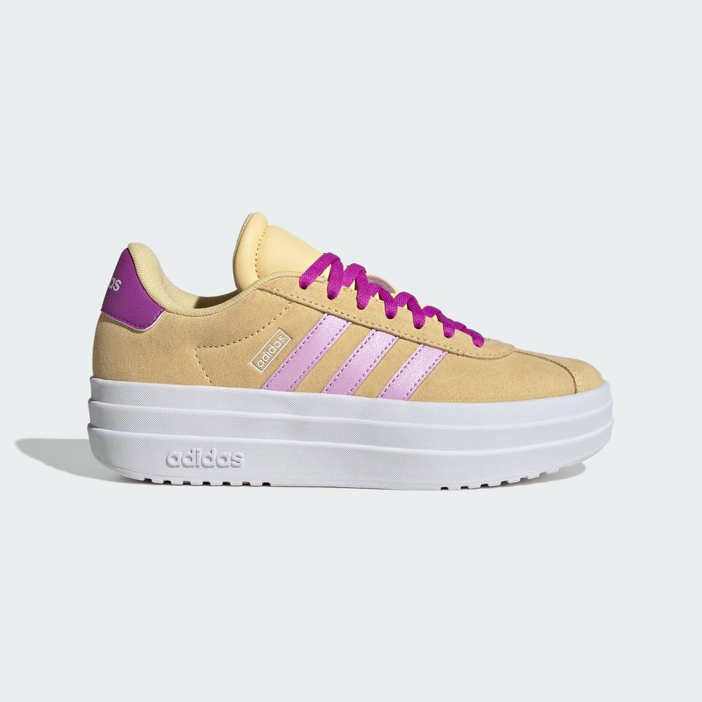 Foto 3 pulgar | Tenis Adidas Vl Court Bold Kids Adidas Naranja Niños