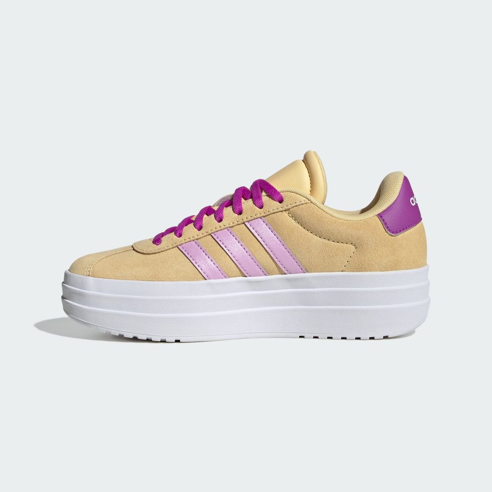 Foto 4 pulgar | Tenis Adidas Vl Court Bold Kids Adidas Naranja Niños