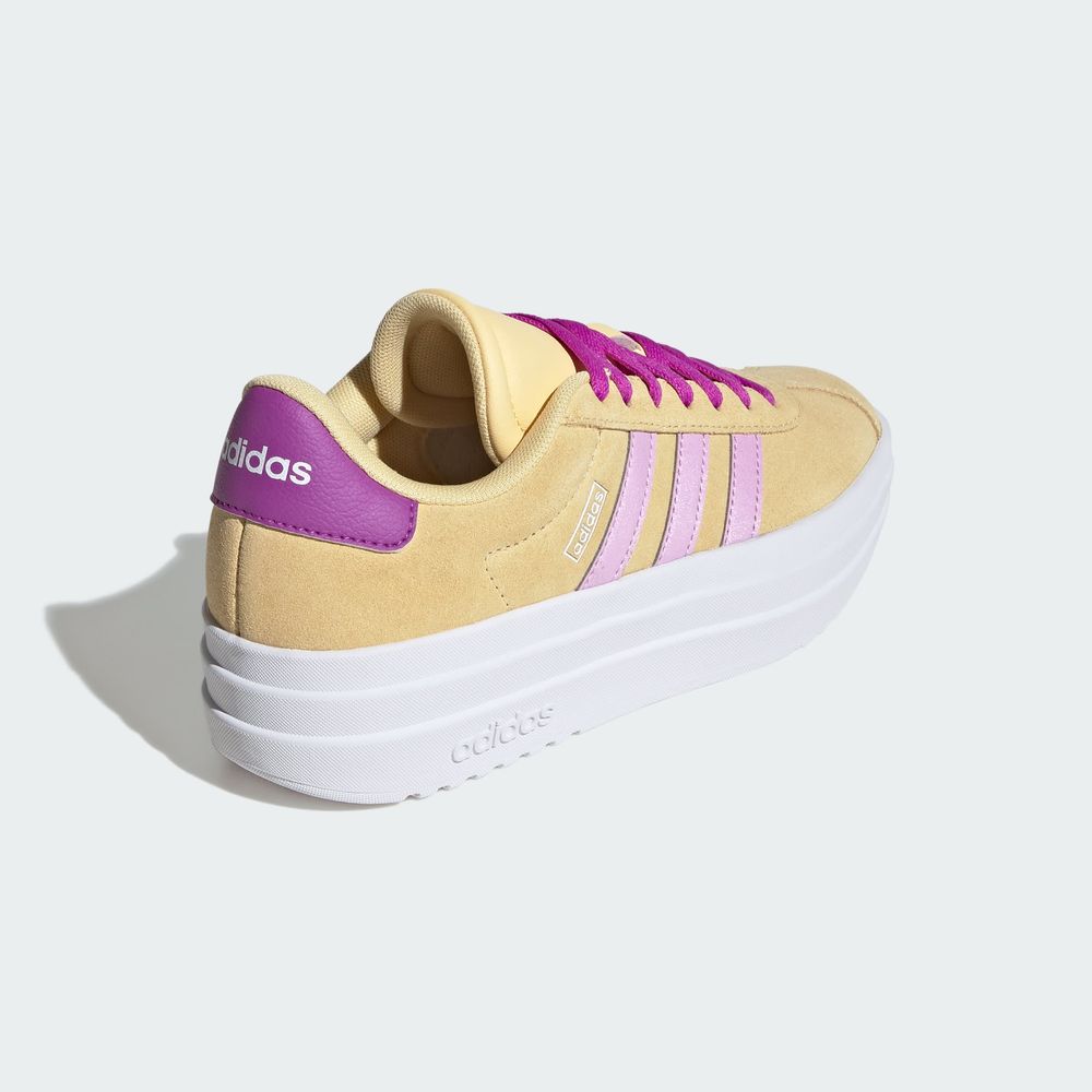 Foto 8 pulgar | Tenis Adidas Vl Court Bold Kids Adidas Naranja Niños