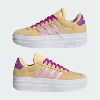 Foto 8 | Tenis Adidas Vl Court Bold Kids Adidas Naranja Niños