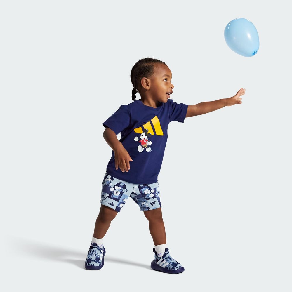 Foto 5 pulgar | Monofit Mickey I Adidas Azul Niños