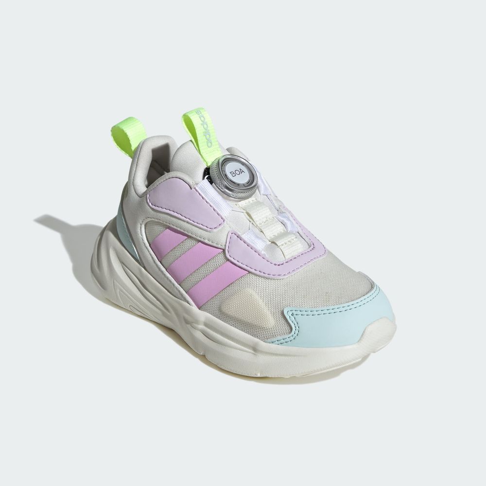 Foto 7 pulgar | Tenis Ozelle Boa Niños Adidas Blanco Niños