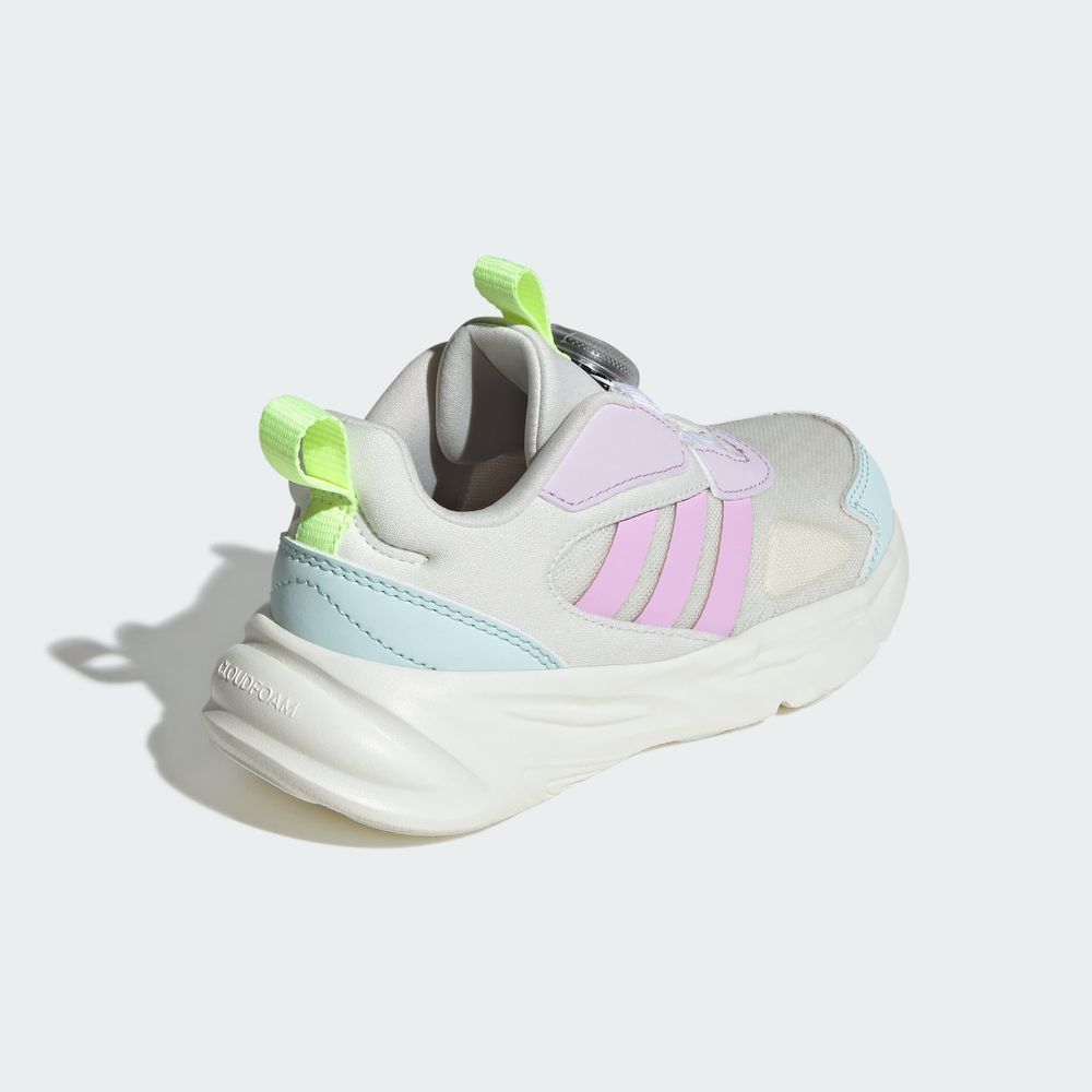 Foto 8 pulgar | Tenis Ozelle Boa Niños Adidas Blanco Niños