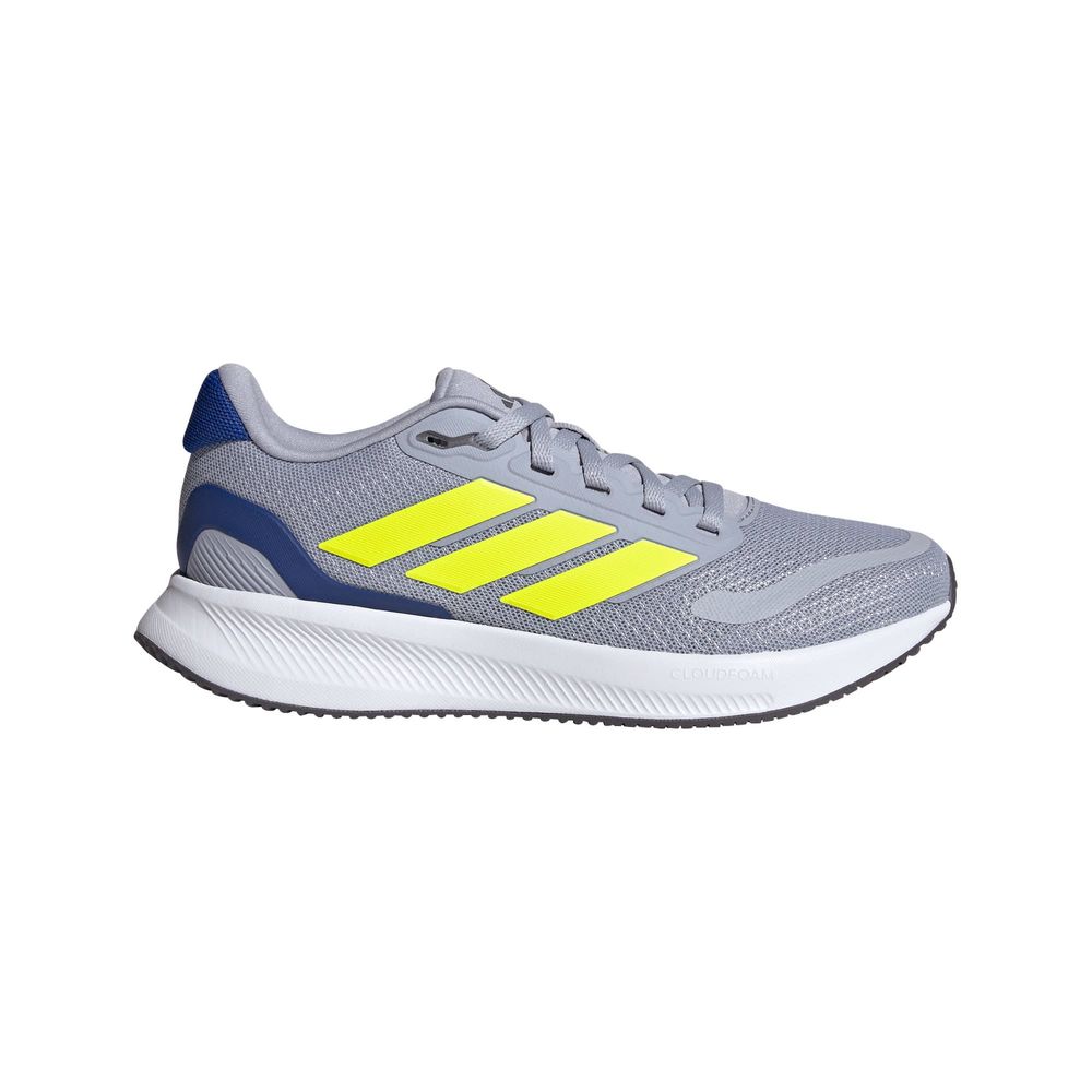 Tenis Runfalcon 5 Kids Adidas Gris Niños