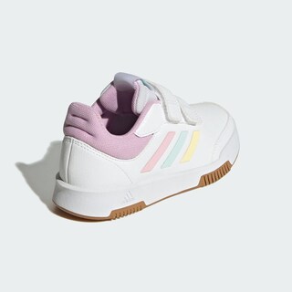 Foto 7 | Tenis Tensaur Tira Ajustable De Cierre Por Contacto Adidas Blanco Niños