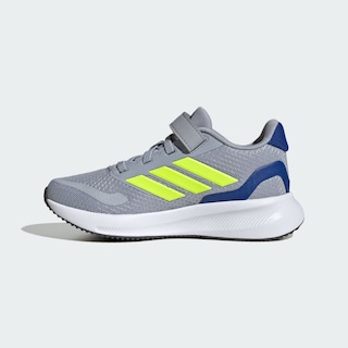 Foto 3 | Tenis Runfalcon 5 Kids Adidas Gris Niños