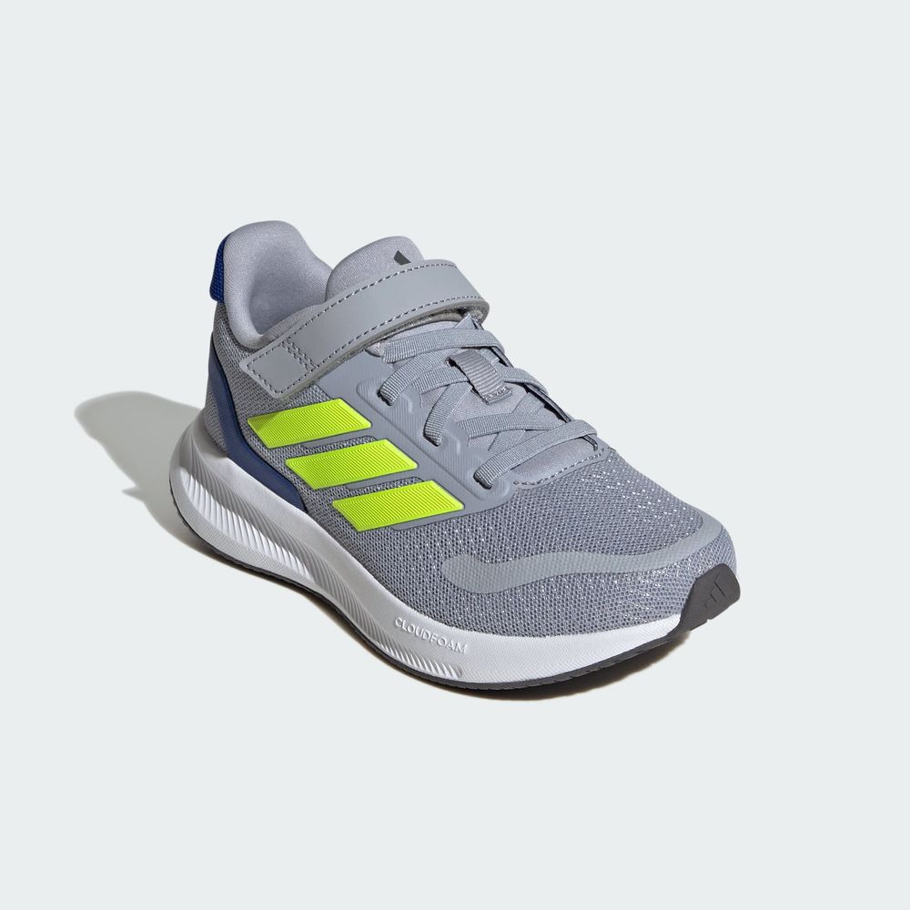 Foto 7 pulgar | Tenis Runfalcon 5 Kids Adidas Gris Niños