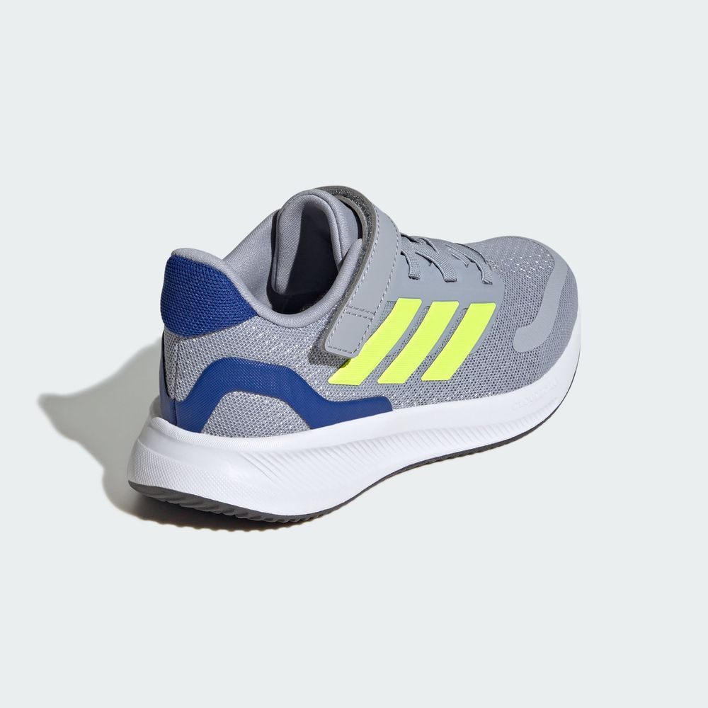 Foto 8 pulgar | Tenis Runfalcon 5 Kids Adidas Gris Niños