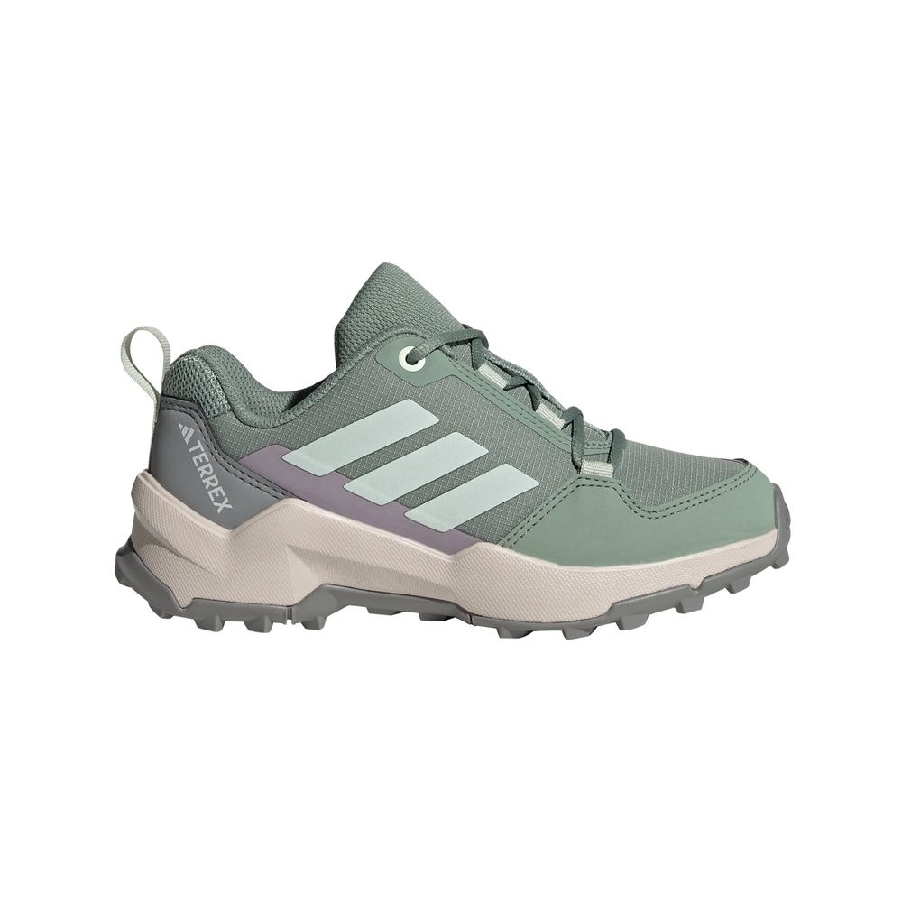Foto 2 pulgar | Tenis De Senderismo Terrex Ax4r Adidas Verde Niños