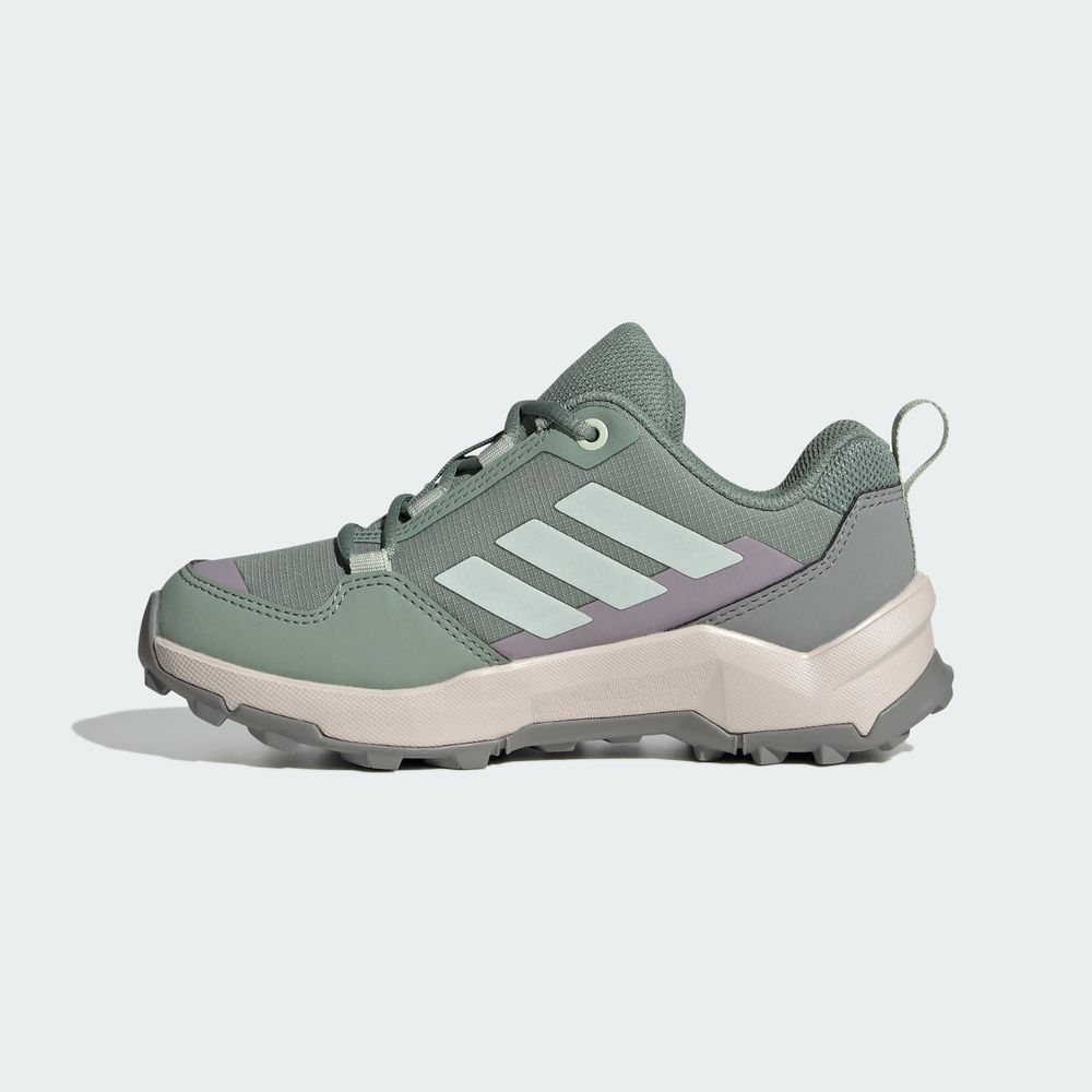 Foto 4 pulgar | Tenis De Senderismo Terrex Ax4r Adidas Verde Niños