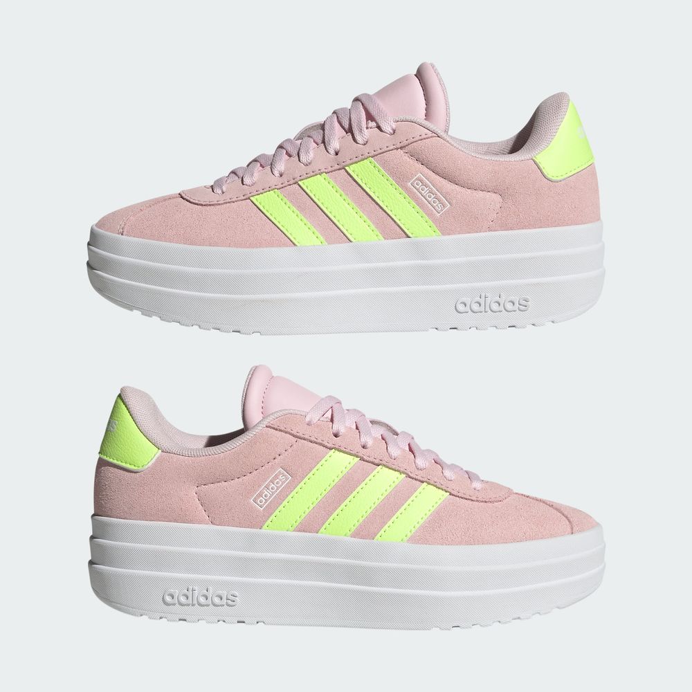 Foto 9 pulgar | Tenis Adidas Vl Court Bold Kids Adidas Rosa Niños