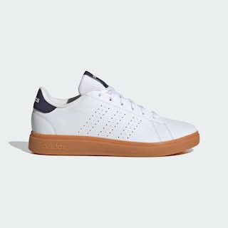 Foto 2 | Tenis Advantage Base 2.0 Niños Adidas Blanco Niños