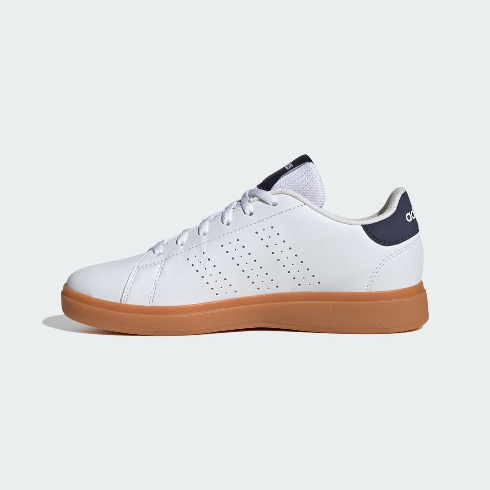 Foto 4 pulgar | Tenis Advantage Base 2.0 Niños Adidas Blanco Niños