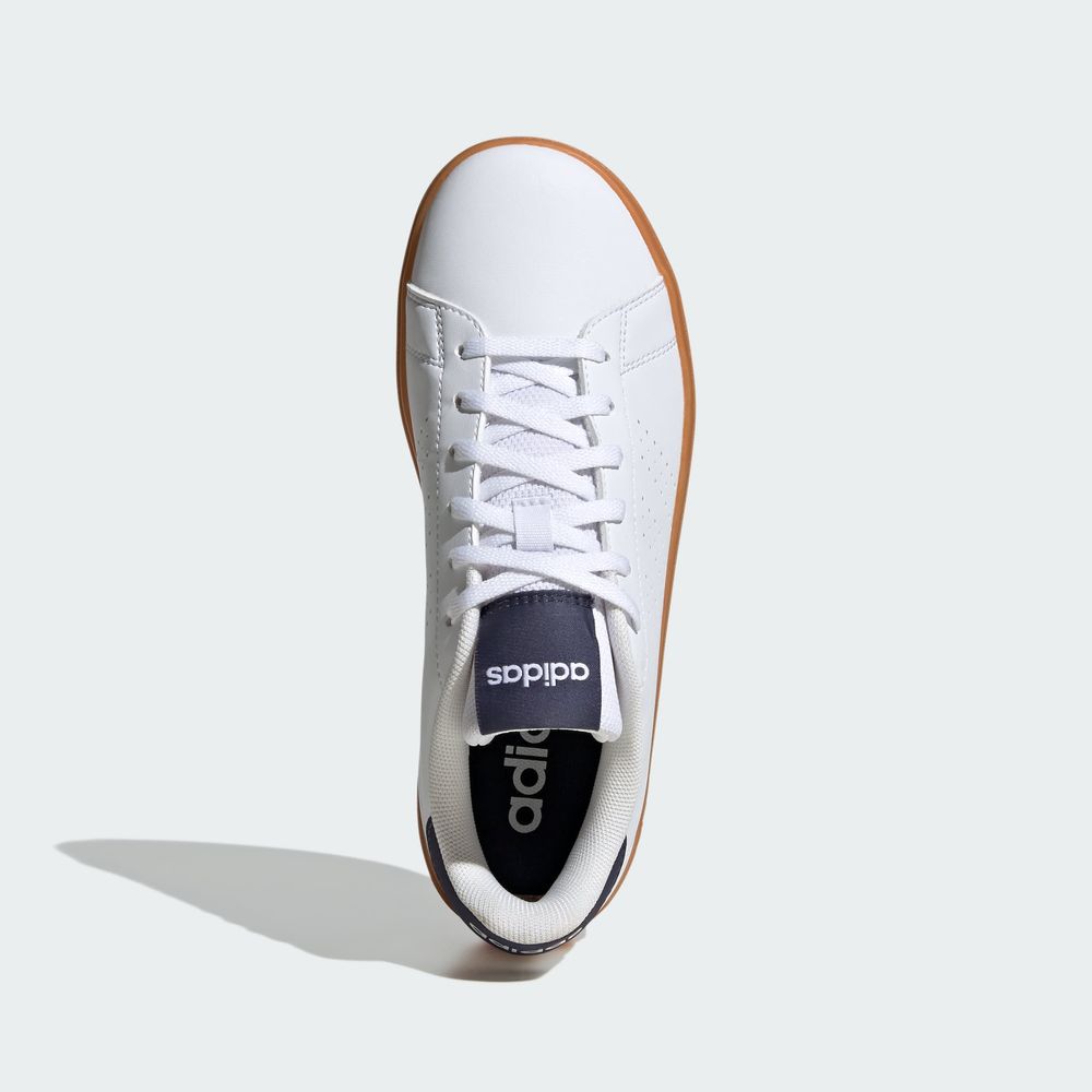 Foto 4 | Tenis Advantage Base 2.0 Niños Adidas Blanco Niños