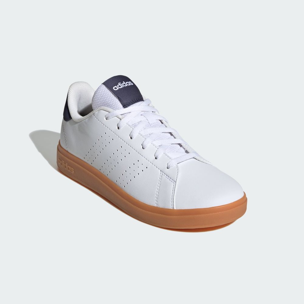 Foto 7 pulgar | Tenis Advantage Base 2.0 Niños Adidas Blanco Niños