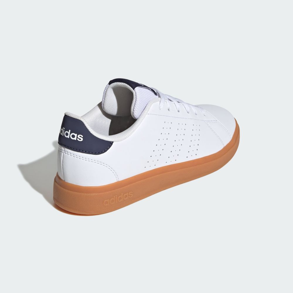 Foto 8 pulgar | Tenis Advantage Base 2.0 Niños Adidas Blanco Niños