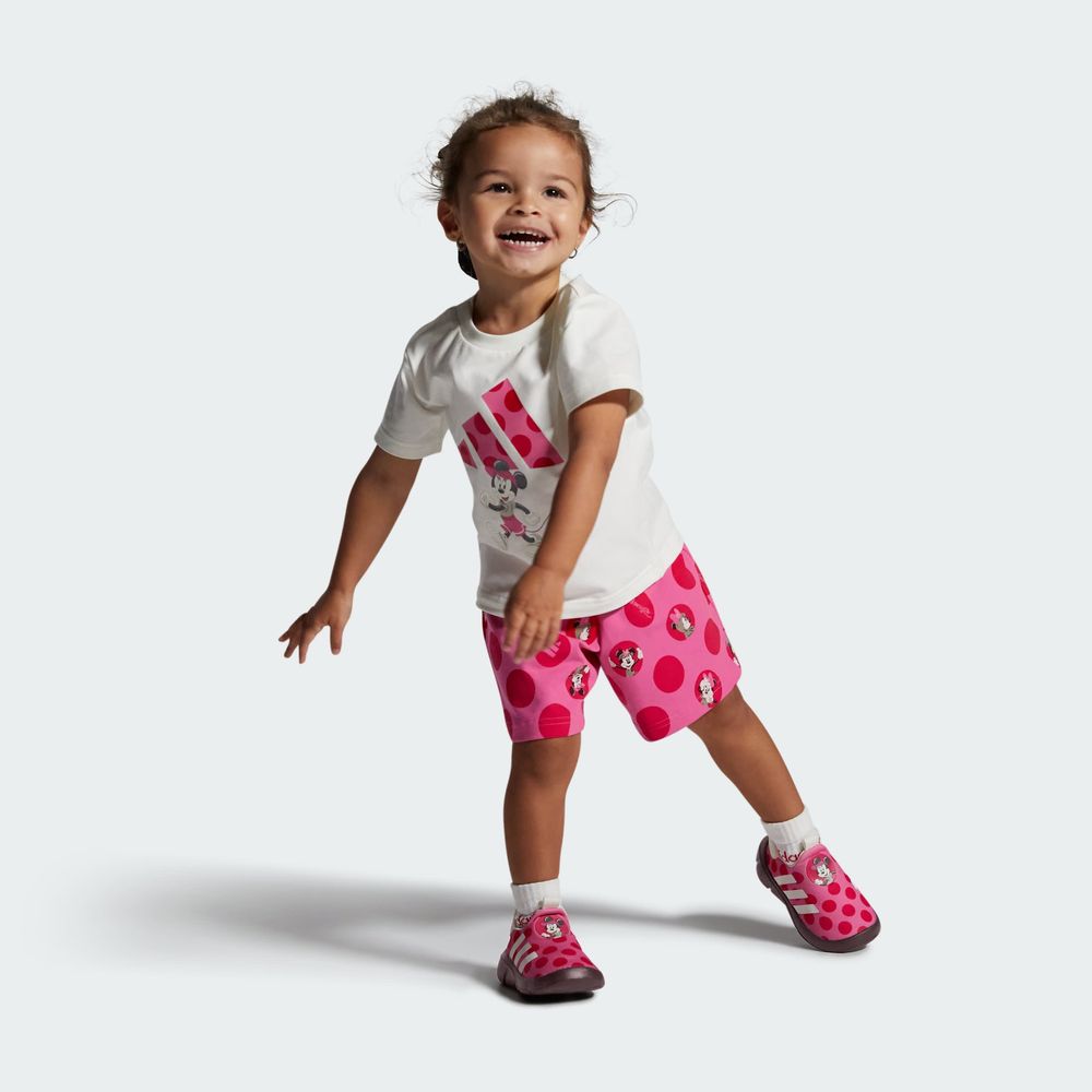 Foto 5 pulgar | Tenis Adidas X Disney Minnie Mouse Monofit Trainer Kids Adidas Rosa para Niñas