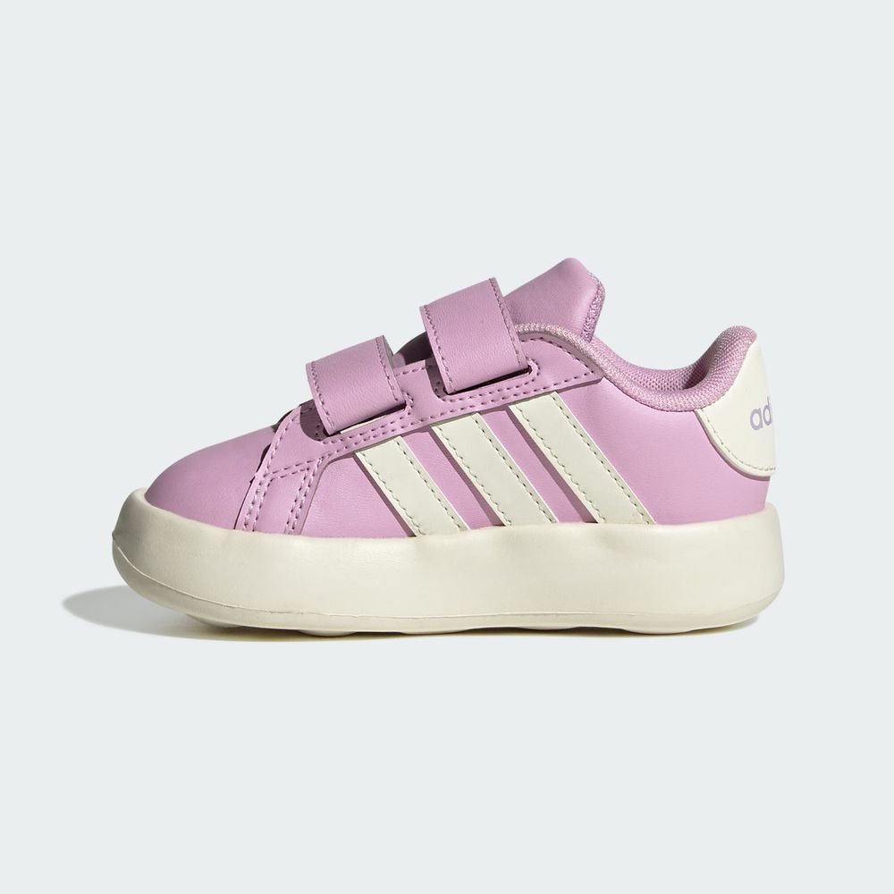 Foto 4 pulgar | Tenis Adidas Grand Court 2.0 Para Bebé Adidas Violeta Niños