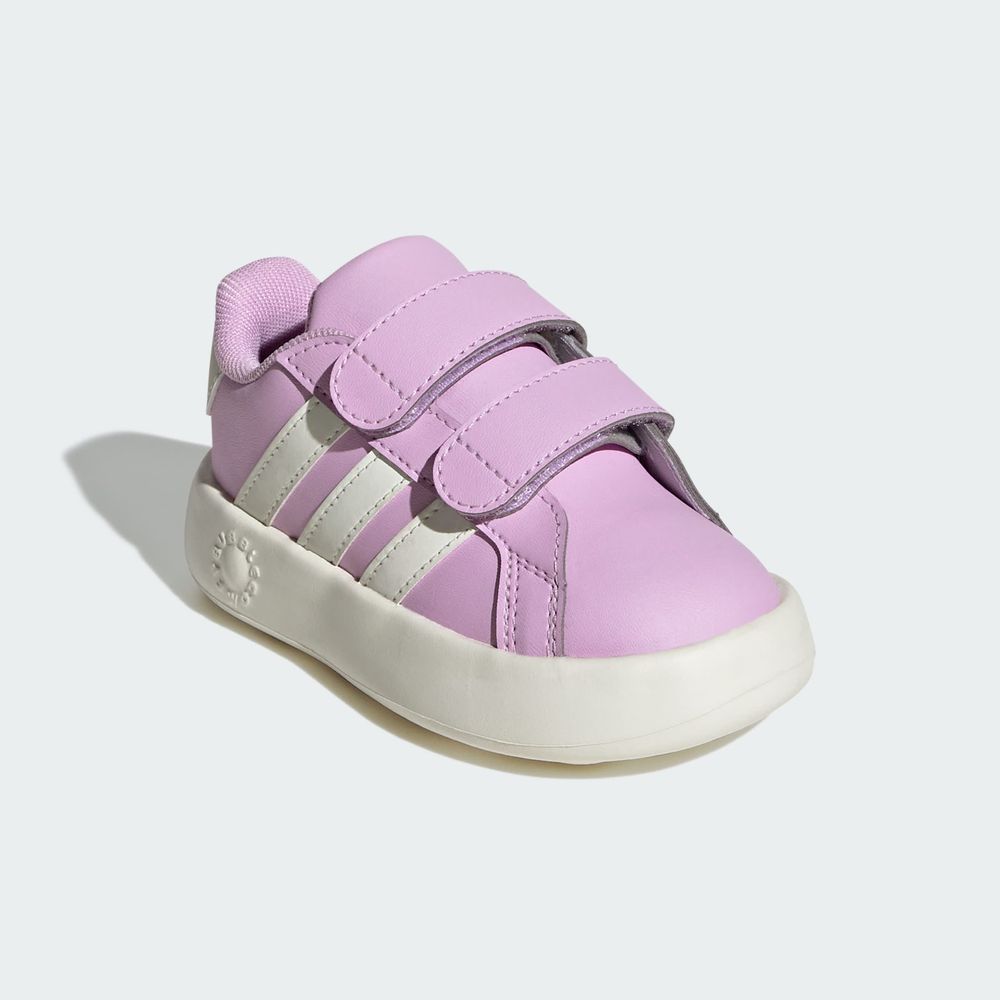 Foto 7 pulgar | Tenis Adidas Grand Court 2.0 Para Bebé Adidas Violeta Niños