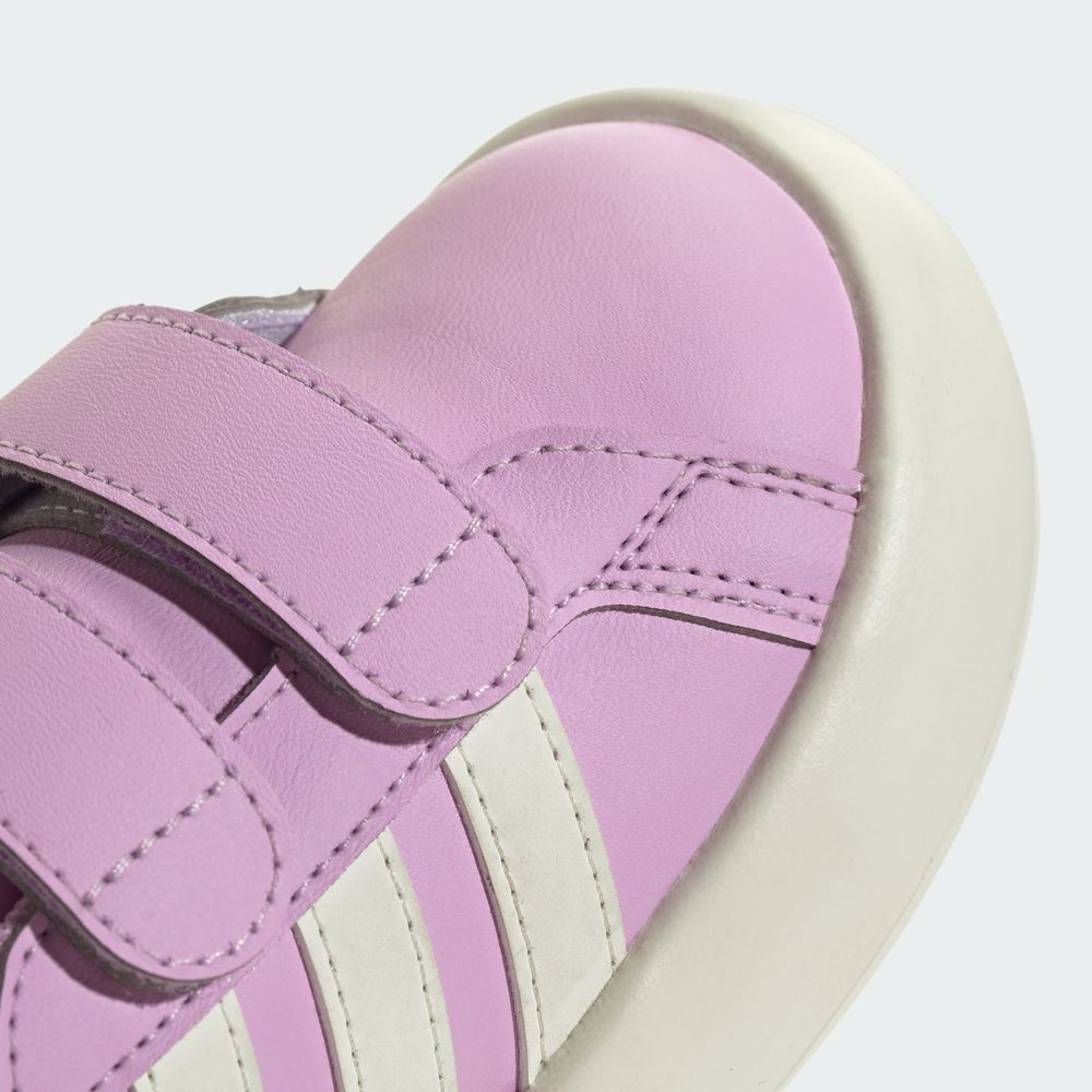 Foto 9 pulgar | Tenis Adidas Grand Court 2.0 Para Bebé Adidas Violeta Niños