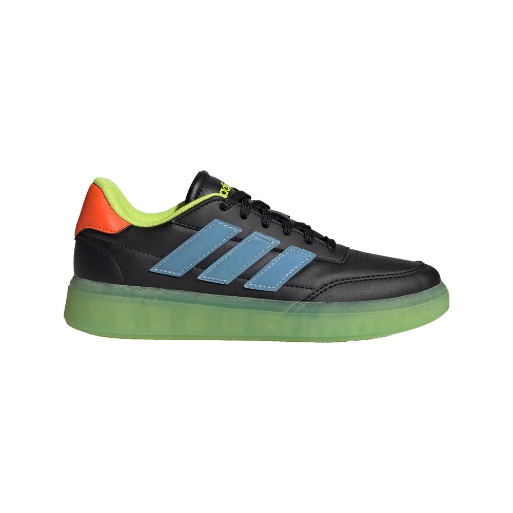 Foto 2 pulgar | Tenis Courtblock Adidas Negro Niños
