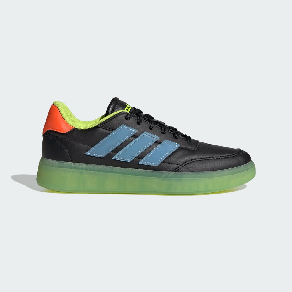 Foto 3 pulgar | Tenis Courtblock Adidas Negro Niños