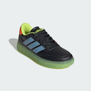 Foto 6 | Tenis Courtblock Adidas Negro Niños