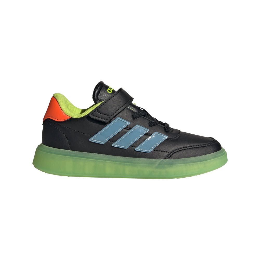 Foto 2 pulgar | Tenis Courtblock Adidas Negro Niños