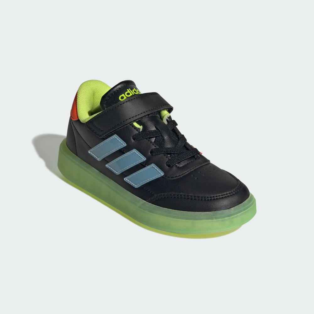 Foto 7 pulgar | Tenis Courtblock Adidas Negro Niños