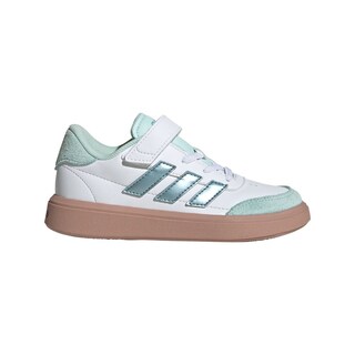 Foto 1 | Tenis Courtblock Adidas Blanco Niños