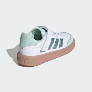 Foto 7 | Tenis Courtblock Adidas Blanco Niños