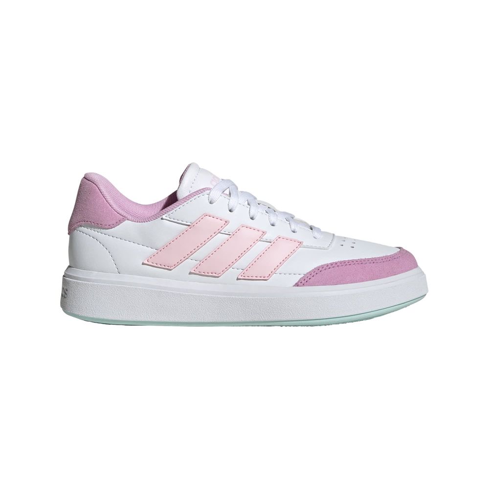 Foto 2 pulgar | Tenis Courtblock Adidas Blanco Niños