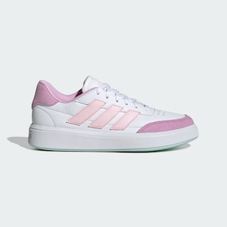 Foto 2 | Tenis Courtblock Adidas Blanco Niños