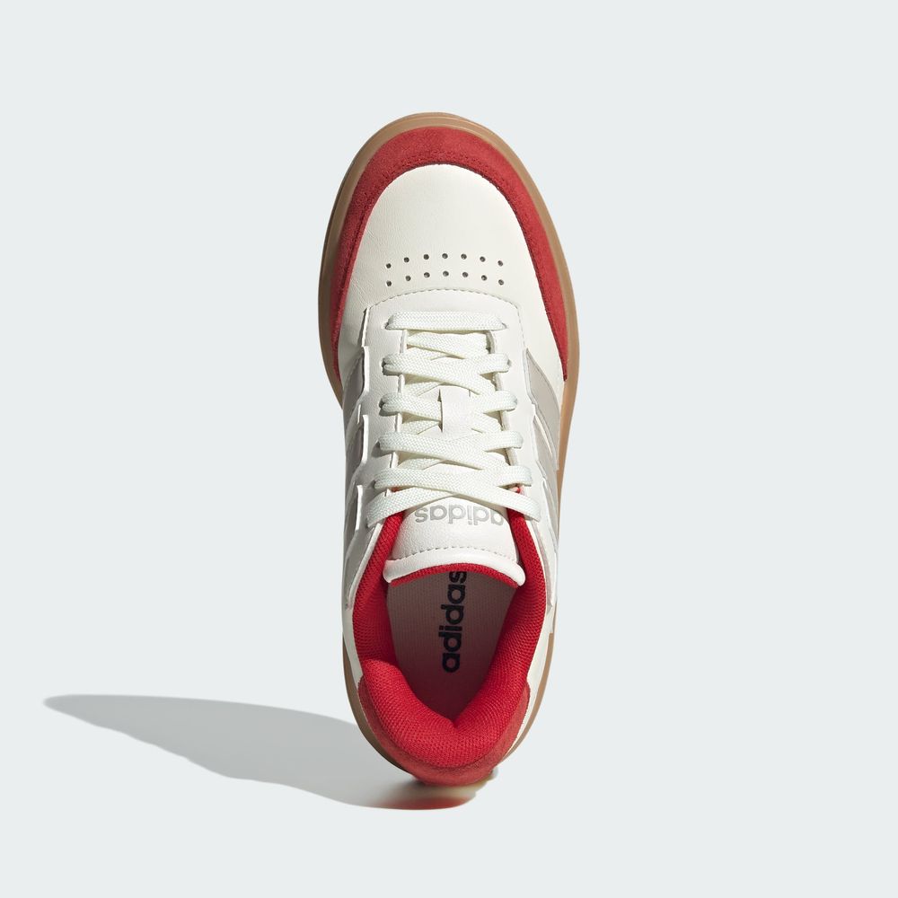 Foto 5 pulgar | Tenis Courtblock Adidas Blanco Niños