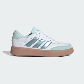 Foto 2 | Tenis Courtblock Adidas Blanco Niños