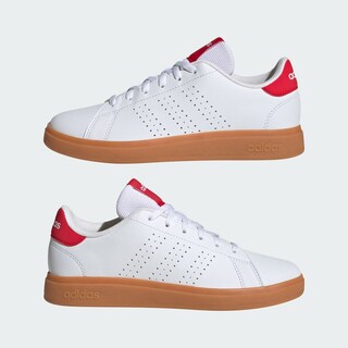 Foto 8 | Tenis Advantage Base 2.0 Niños Adidas Blanco Niños