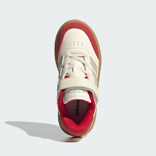 Foto 4 | Tenis Courtblock Adidas Blanco Niños