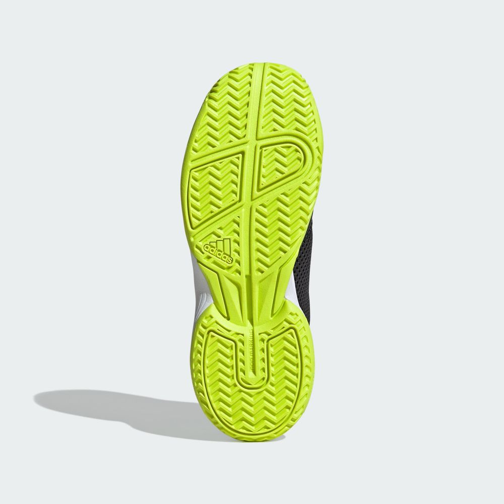 Foto 5 | Tenis Courtflash Para Tenis Kids Adidas Gris Niños