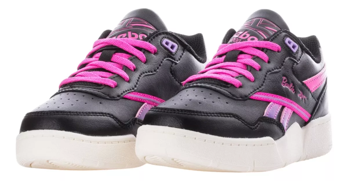 Foto 2 | Tenis Reebok  X Barbie Bb 4000 Ii Negros Para Niña