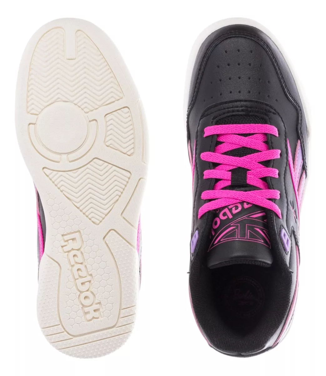 Foto 5 pulgar | Tenis Reebok  X Barbie Bb 4000 Ii Negros Para Niña