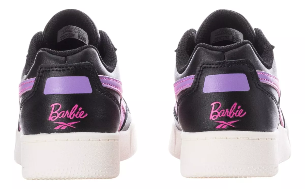Foto 6 pulgar | Tenis Reebok  X Barbie Bb 4000 Ii Negros Para Niña