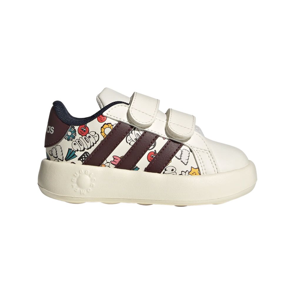 Foto 2 pulgar | Tenis Adidas Grand Court 2.0 Kids Adidas Blanco para Niños