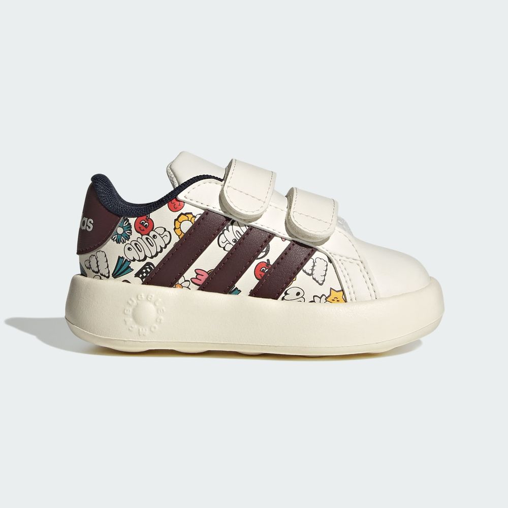 Foto 3 pulgar | Tenis Adidas Grand Court 2.0 Kids Adidas Blanco para Niños