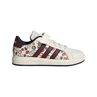 Foto 1 | Tenis Grand Court 2.0 El C Adidas Blanco para Niños
