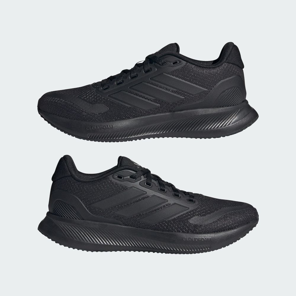 Foto 9 pulgar | Tenis Runfalcon 5 Kids Adidas Negro Niños