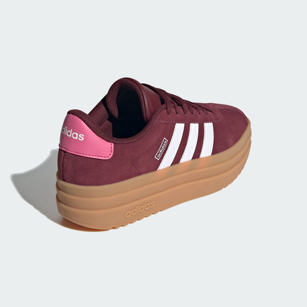 Foto 8 pulgar | Tenis Adidas Vl Court Bold Kids Adidas Granate Niños
