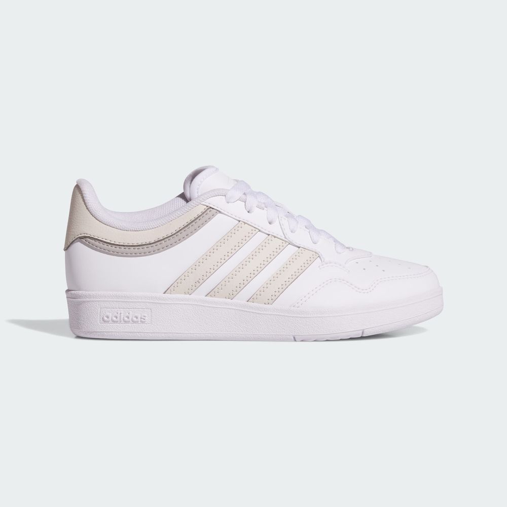 Foto 3 pulgar | Hoops 4.0 J Adidas Blanco Niños
